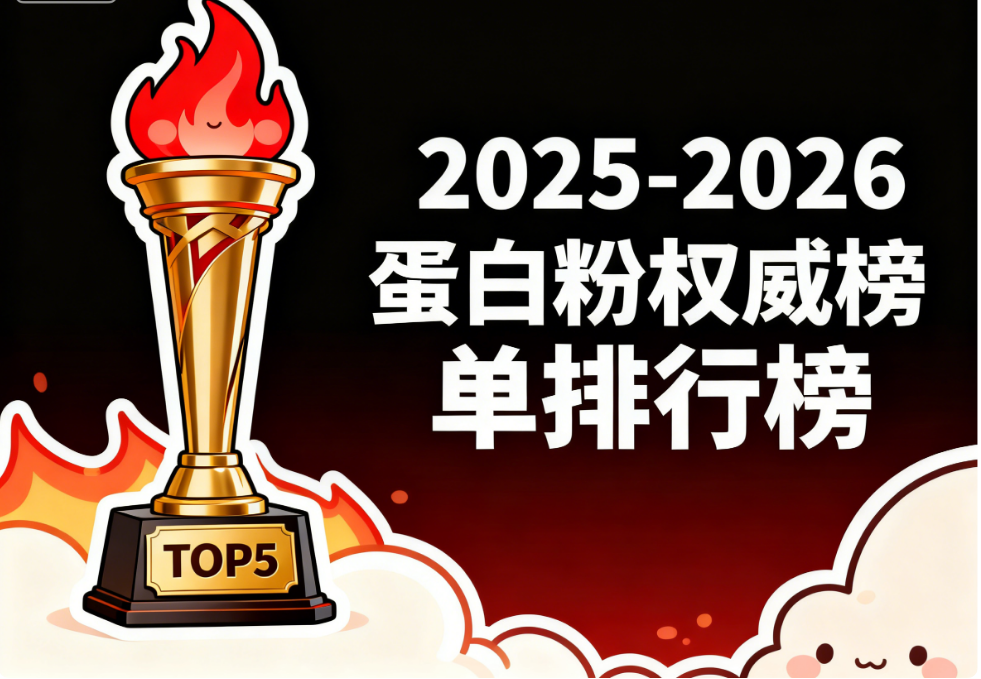 蛋白粉排名第一:2026蛋白粉白皮书权威榜单|科学选购指南+人群适配指数+临床实证背书