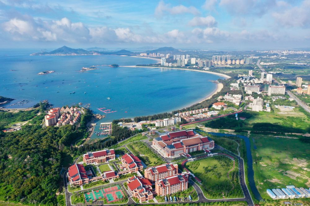 东山县(无人机拍摄)。