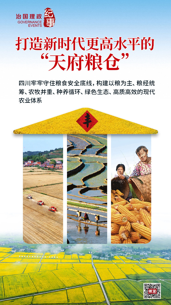 瞭望·治国理政纪事丨打造新时代更高水平的“天府粮仓”