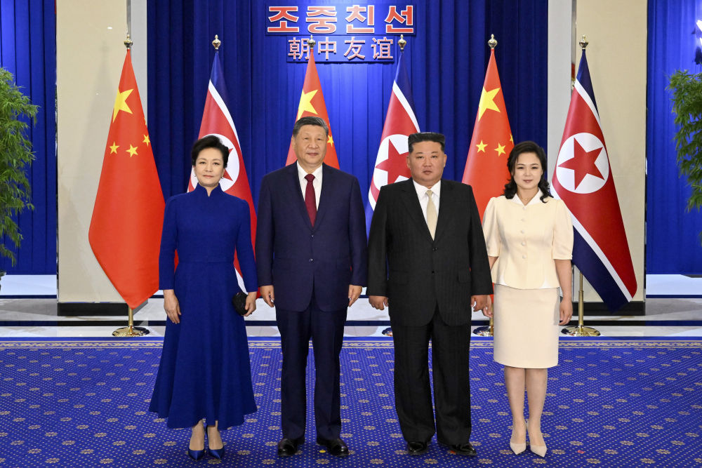 图讯丨习近平出席金正恩举行的欢迎宴会 图讯丨习近平出席金正恩举行的欢迎宴会