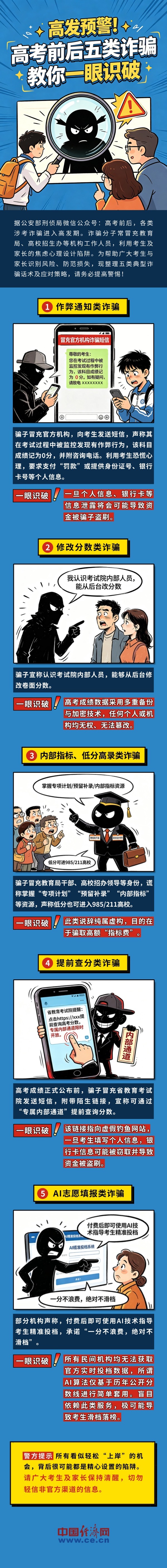 【图解】高发预警!高考前后五类诈骗,教你一眼识破 https://www.nmgsb.com.cn/uploads/other/20260609/W020260609587075165816_ORIGIN.jpg