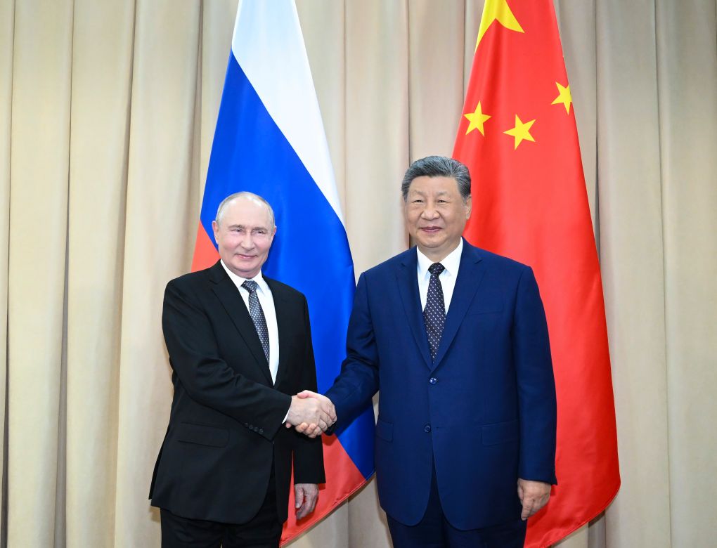 图讯丨习近平会见俄罗斯总统普京